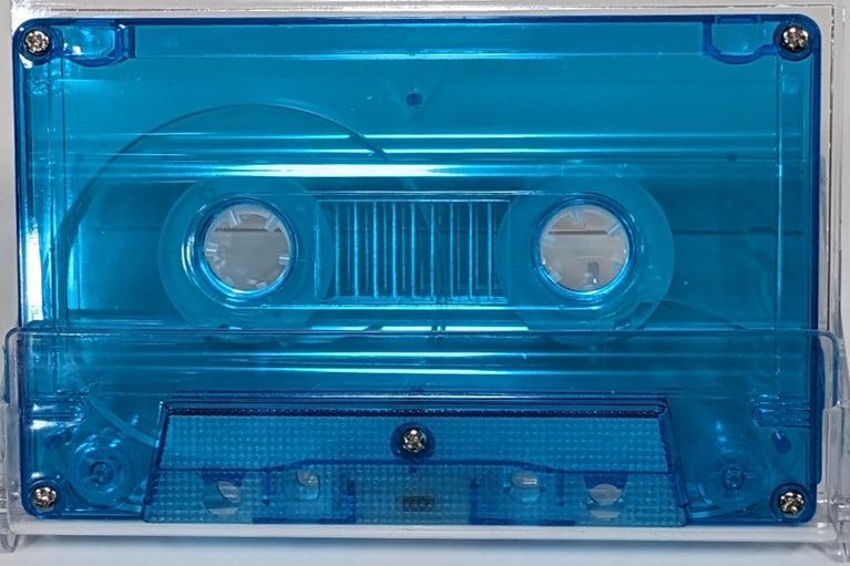 Blue Tint Tab In Type I Normal Bias Master Audio Cassette 5 Screws - 25 Pack