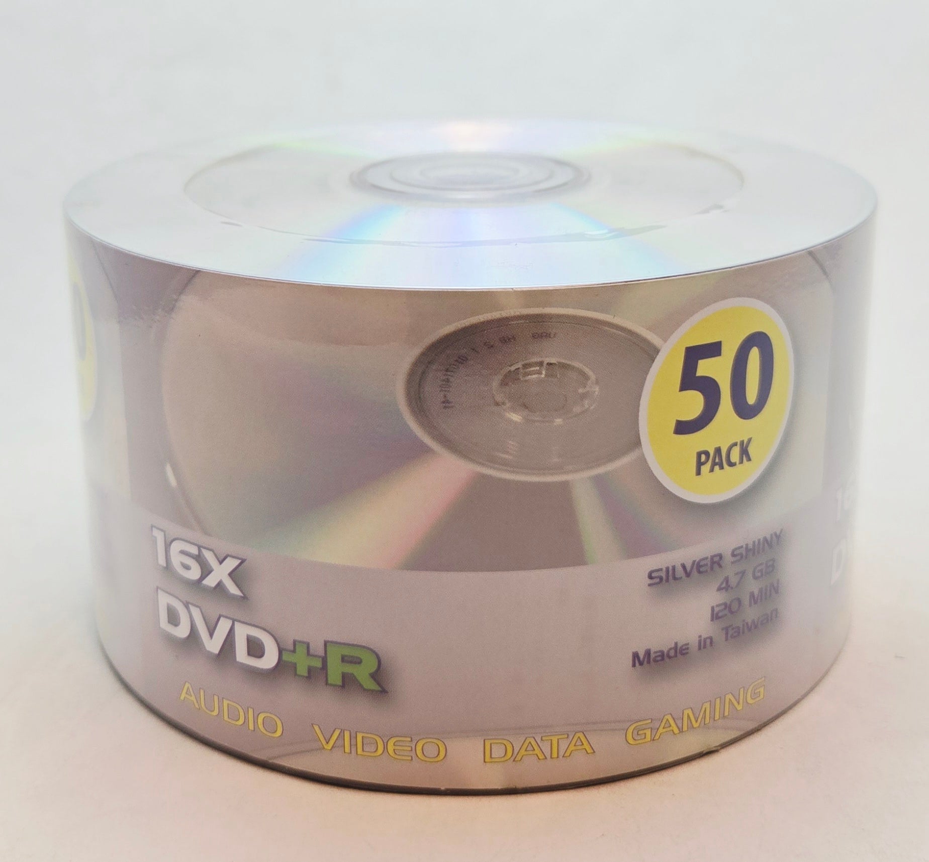 Premium DVD+R 16X Shiny Silver Top, Clear Hub – DELTAMEDIA INTL INC