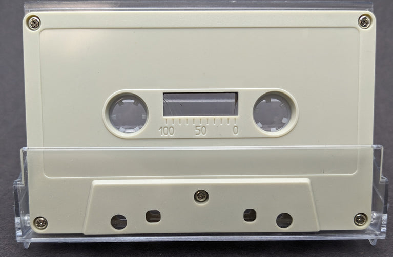 Old Computer Tab Out Type I Normal Bias Master Audio Cassette 5 Screws - 25 Pack