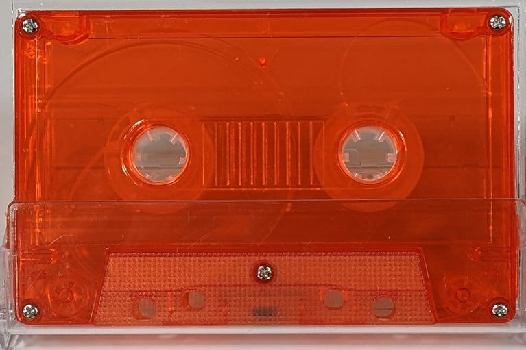 Red Tint Tab In Type I Normal Bias Master Audio Cassette 5 Screws - 25 Pack