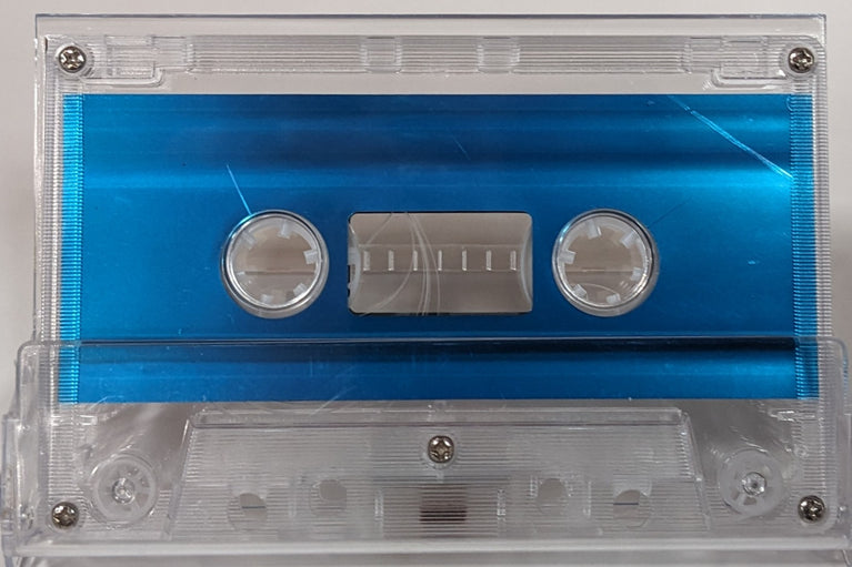 Blue Foil Tab In Type I Normal Bias Master Audio Cassette 5 Screws - 25 Pack