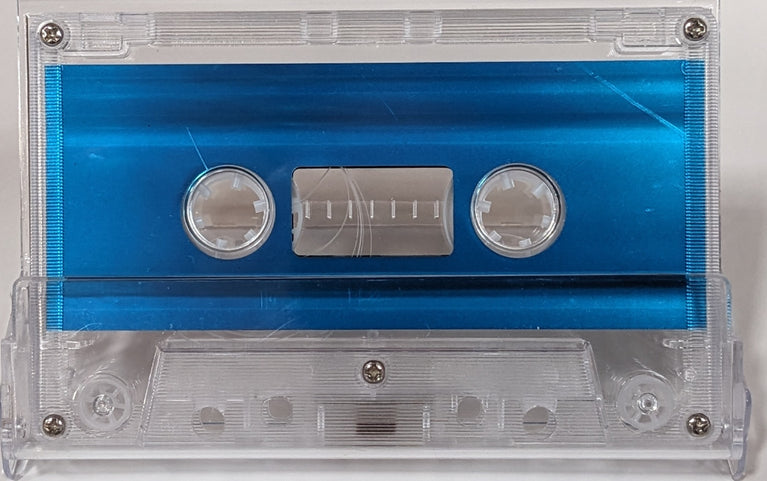 Blue Foil Tab In Type I Normal Bias Master Audio Cassette 5 Screws - 25 Pack
