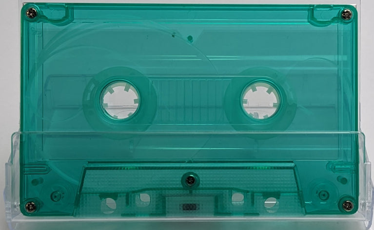 Green Tint Tab In Type I Normal Bias Master Audio Cassette 5 Screws - 25 Pack