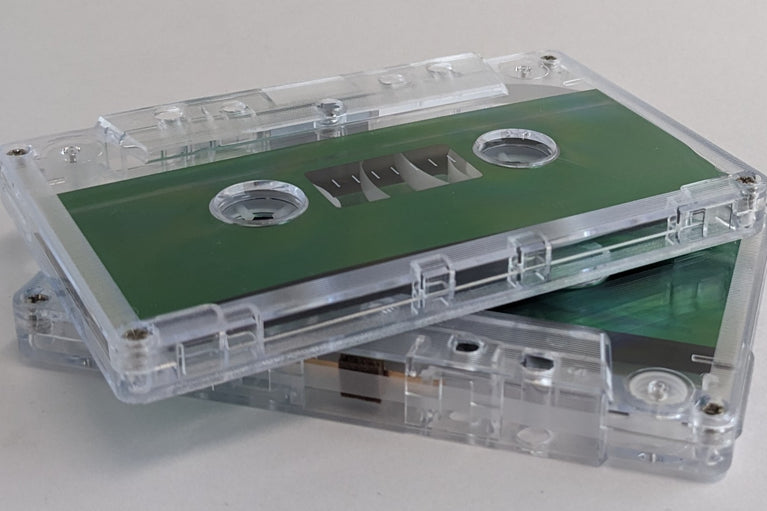 Green Foil Tab In Type I Normal Bias Master Audio Cassette 5 Screws - 25 Pack