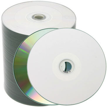 PARA『INFINITE LOOP』CD-R Spin-X CD-R 80Min 52X White Inkjet Hub Printable, Metalized Hub