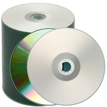 Spin-X CD-R 80Min 52X Silver Inkjet Hub Printable, Metalized Hub