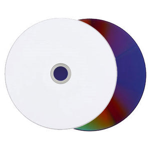 Titan DVD+R 16X 4.7GB White Inkjet Hub Printable Clear Hub