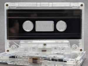 [SALE] Clear Tab In Type I Normal Bias Master Audio Cassette 5 Screws - 25 Pack