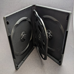 22mm DVD Case with 1 Tray holds 4