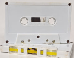 [SALE] (94 Minutes) White Tab Out Type I Normal Bias Master Audio Cassette 5 Screws