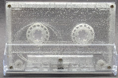Silver Speckle Tab In Type I Normal Bias Master Audio Cassette 5 Screws [SALE]