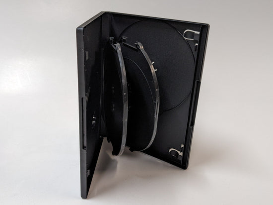 14mm 6 Discs Case With 2 Trays Black – DELTAMEDIA INTL INC