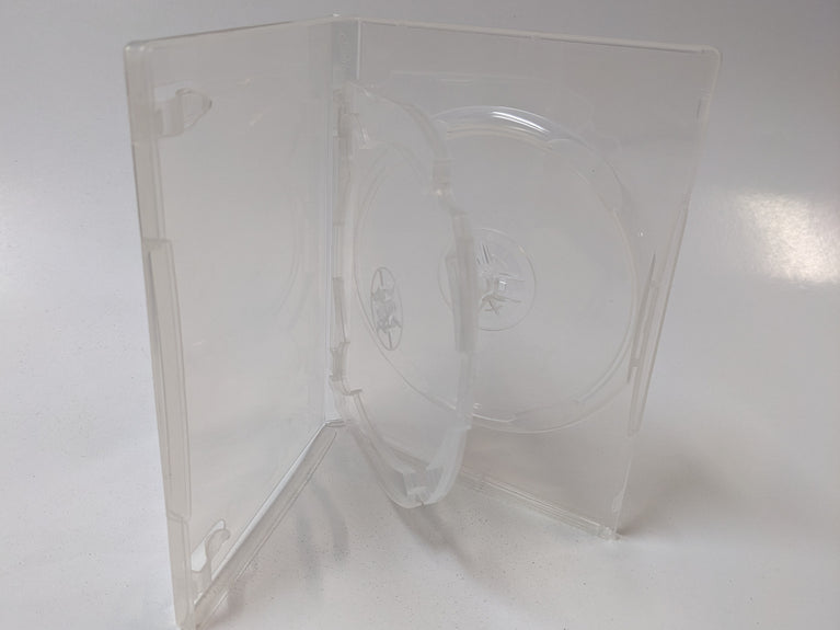 14mm Clear DVD Case, Holds 3