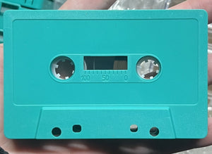 Teal Tab In Type I Normal Bias Master Audio Cassette 5 Screws - 25 Pack