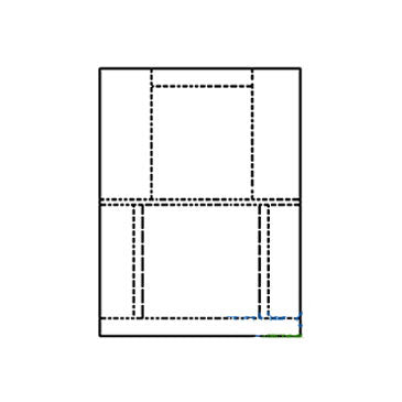 CD Front Insert & Trayliner Set Sheet Matte White (100 lb), 100 Sheets