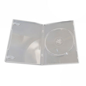 14mm Standard Single DVD Case, Clear