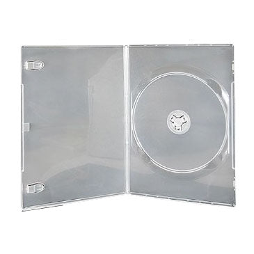 7mm Slim Single DVD Case, Clear
