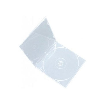 5.2mm Slim CD Poly Case Super Clear with Sleeve