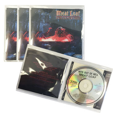 Clear Premium CD Jewel Sleeve, 50 Pack