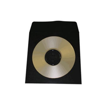 Black CD Paper Sleeve with Window