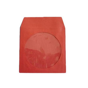 Red CD Paper Sleeve with Window