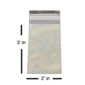 Premium Resealable Cello Poly Bags,1.5 MIL, 2 x 3 Inches