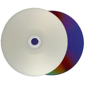 Titan DVD-R 16X 4.7GB Glossy Silver Inkjet Hub Printable Metalized Hub